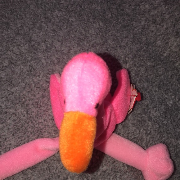Pinky Flamingo Collectible Beanie Baby - Picture 5 of 8